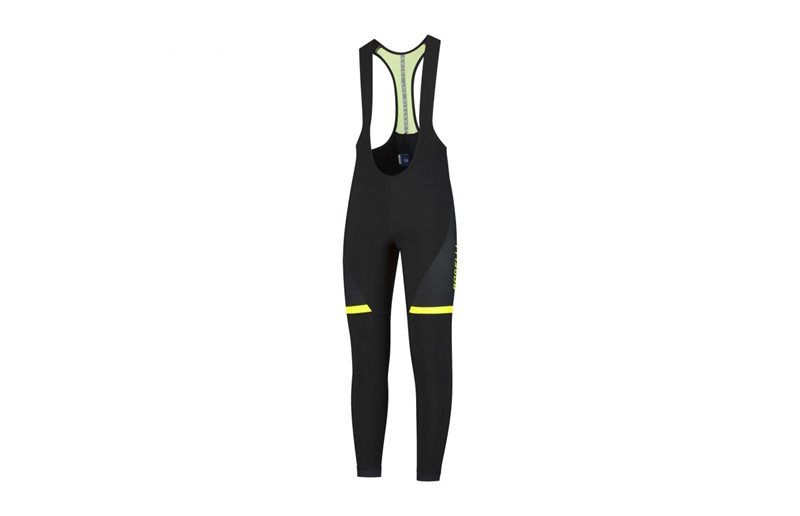 Rogelli Pyöräilyhousut Fuse Black/Yellow