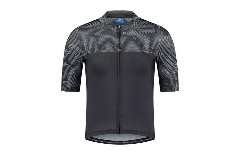 Rogelli Cykeltröja SS Camo Herr Blue/Grey