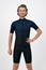 Rogelli Cykeltröja SS Glitch Herr Black/Blue