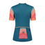 Rogelli Cykeltröja SS Waves Dam Light Blue/Coral