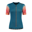 Rogelli Cykeltröja SS Waves Dam Light Blue/Coral