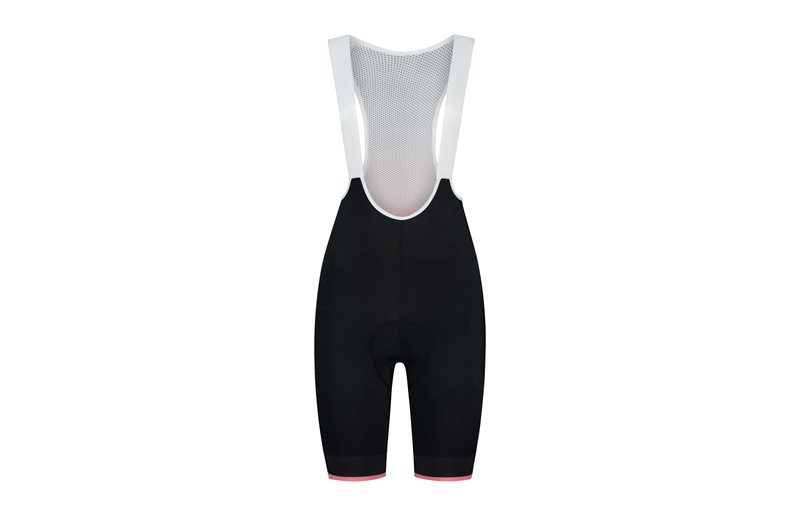Rogelli Pyöräilyshortsit Bib Shorts Select II Naisten Musta/Koralli