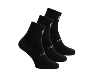 Rogelli Pyöräilysukat Multipacks Core 3-Pack Musta