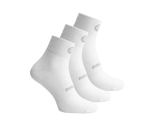Rogelli Pyöräilysukat Multipack Core 3-Pack Valkoinen