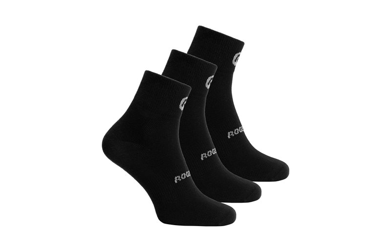 Rogelli Pyöräilysukat Core 3-Pack Lastene Musta