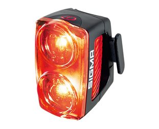 Polkupyörän takavalo+jarruvalo Sigma Buster RL 150 USB-ladattava