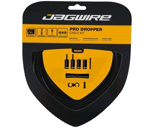 Jagwire Kabelsett Pro Dropper 0.8X2000 mm Kabel + 1700 mm Overtrekk