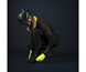 GripGrab Hurricane 2 Tuulenpitävät kevät-/syyshanskat Yellow Hi-Vis