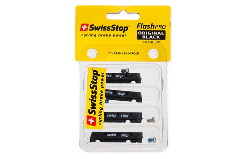 Swissstop Rim Brake Pad Inserts Flashpro Original Black