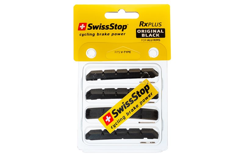Swissstop Rim Brake Pad Inserts Rxplus Original Black