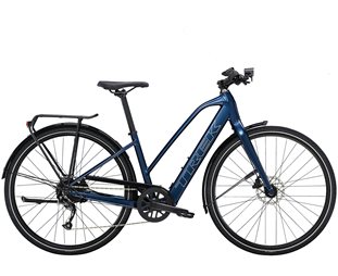 Elcykel Trek FX+ 2 Stagger Satin sort