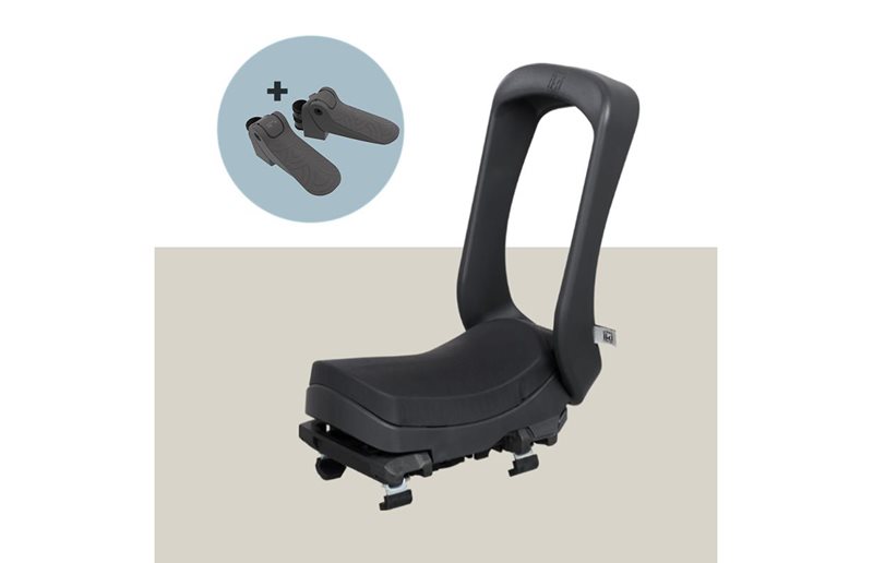 Cykelsæde URBAN IKI Bag Junior Bike Seat Sort