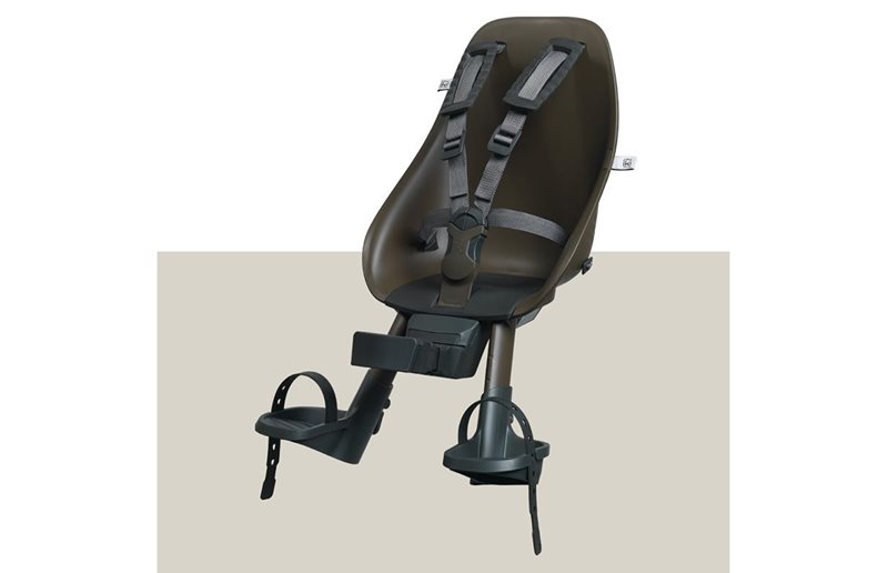Urban Iki Cykelstol Front Koge Brown/Bincho Black