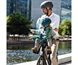 Cykelhjälm URBAN IKI Baby Helmet Bincho Black