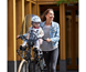 Cykelhjälm URBAN IKI Baby Helmet Shinju White