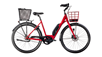 Ecoride Elcykel Ambassadør Axs M-5 E6 Dame Rød