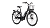 Naisten sähköpyörä Ecoride Ambassador AXS M-5 E5 Musta