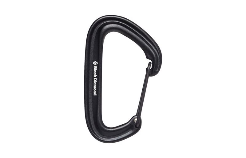 Black Diamond Karabinkrok Litewire Carabiner Black