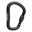 Black Diamond Låskarbin Rocklock Screwgate Karabin Svart