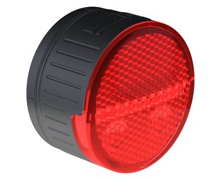 SP CONNECT Lampa för fästen Round LED Safety Light Red