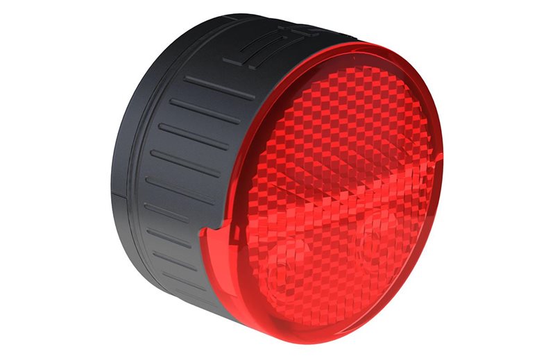 Sp Connect Valaisin Kiinnityksille Round Led Safety Light Red