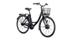 Naisten sähköpyörä Ecoride Ambassador AXS H-3 Musta