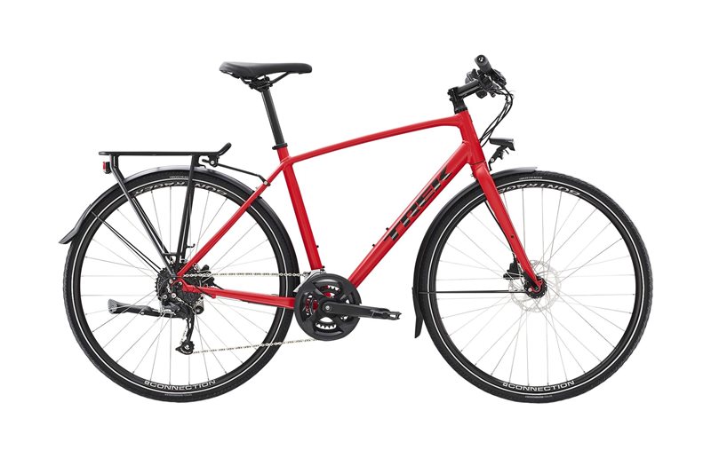 Trek Fx 2 Disc Utstyrt Satin Viper Red