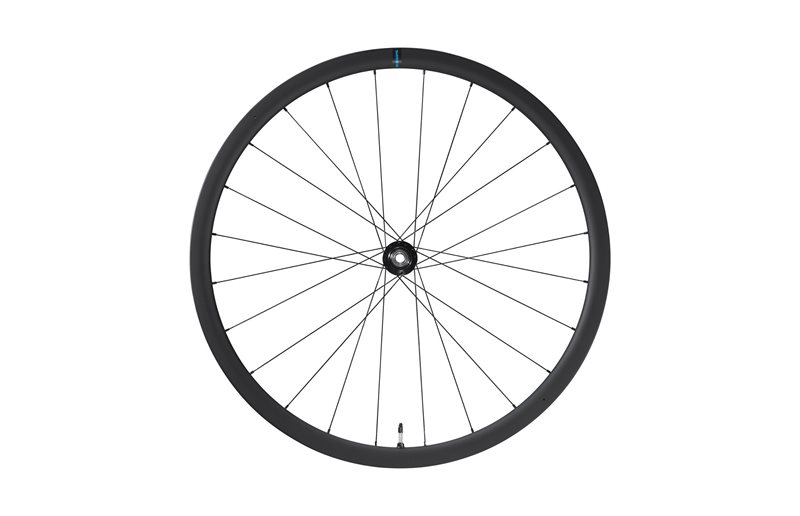 Forhjul Shimano 105 Carbon WH-RS710 C32 TL Disc CL 28" Sort