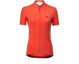 7mesh Naisten pyöräilypaita Naisten Ashlu Merino Jersey SS Levä