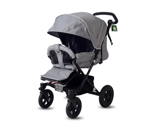 Lastenrattaat Kronan Sulky S Steel Grey