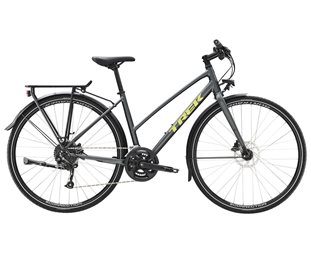 Trek Cityhybrid Fx 2 Disc Utstyrt Satin Lithium Grey