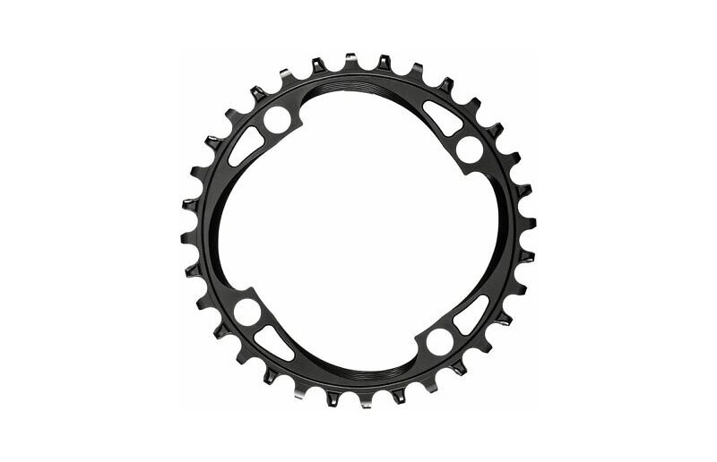 absoluteBLACK Eturatas ⌀104mm BCD 1x10/11/12-vaihteinen NW Alu OneSize