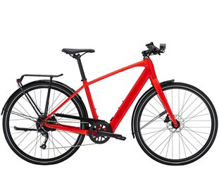 Elcykel Trek FX+ 2 rød