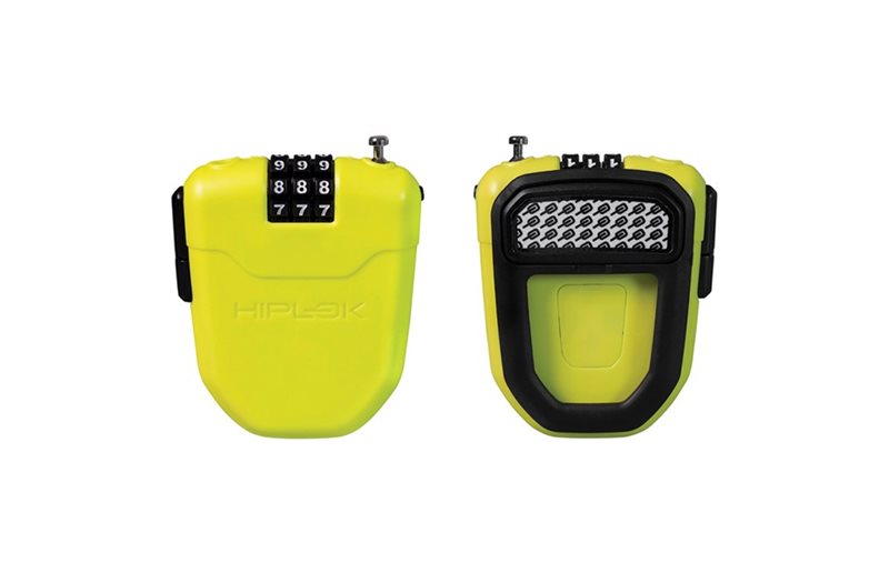 Vaijerilukko Hiplok FX Reflex Lime