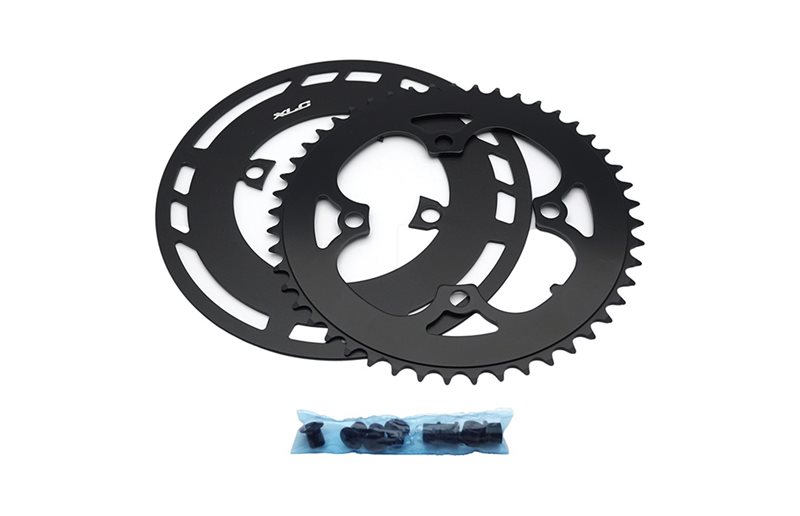 XLC Eturatas Cr-E02 ⌀104mm BCD Yksivaihteinen Alu 48