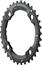Drev SRAM Non-Series MTB aluminium 104 bcd 2 x 10 gear 34T medium-pin sort