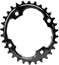 Absoluteblack Kædehjul ¥94 Mm Bcd 1X10/11/12-Speed Oval Nw Sram Alu Onesize