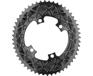 absoluteBLACK Eturatas Premium Line ⌀110mm BCD (Shimano Asymmetric) 2x10/11-vaihteinen Ovaali Shimano Alu OneSize