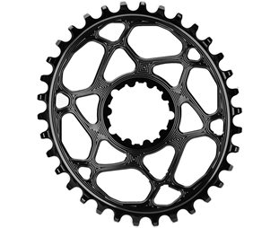 Absoluteblack Drev Dm 6 Mm Forskydning 1X10/11/12-Speed Oval Nw, Gxp Sram Alu Onesize