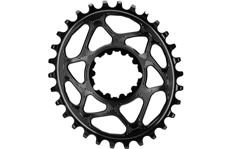 Absoluteblack Klinger Dm 3 Mm Forskydning 1X10/11/12-Speed Oval Nw Boost Sram Alu Onesize