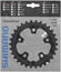 Drev Shimano Sora FC-3503 74 bcd 9 gear 30T sort