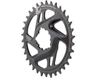 Drev SRAM X-Sync 2 Eagle MTB koldsmiddet aluminium direct mount 6 mm offset 1 x 11-12 gear 34T sort