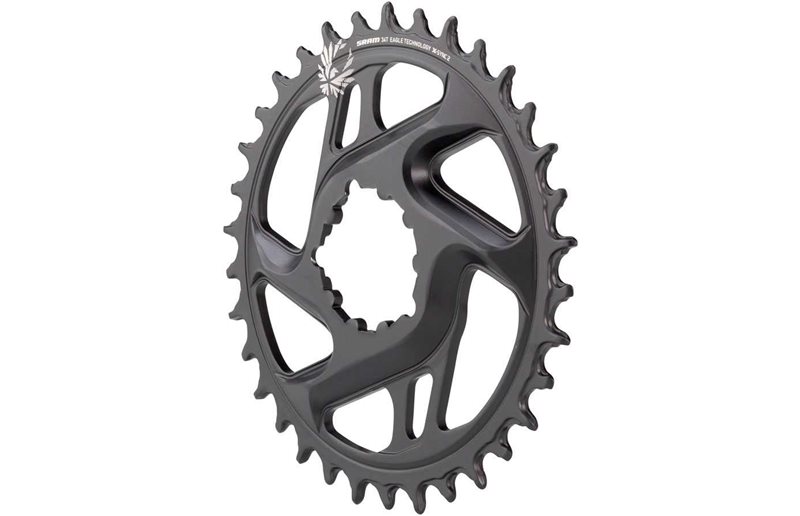 Drev SRAM X-Sync 2 Eagle MTB koldsmiddet aluminium direct mount 6 mm offset 1 x 11-12 gear 34T sort