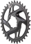 Drev SRAM X-Sync 2 Eagle MTB koldsmiddet aluminium direct mount 6 mm offset 1 x 11-12 gear 34T sort