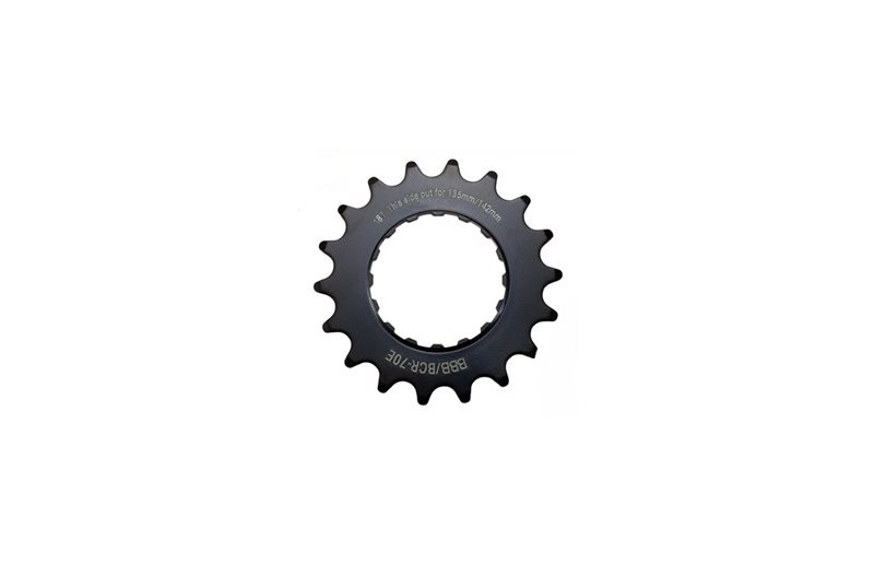 Sähköpyörän takaratas BBB eBike Sprocket 18T 3/32" Bosch-yhteensopiva