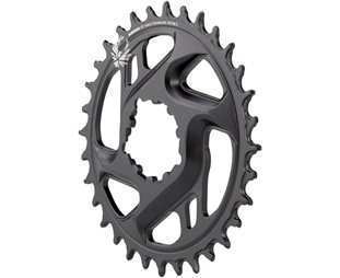 Drev SRAM X-Sync 2 Eagle MTB koldsmiddet aluminium direct mount 6 mm offset 1 x 11-12 gear 32T sort