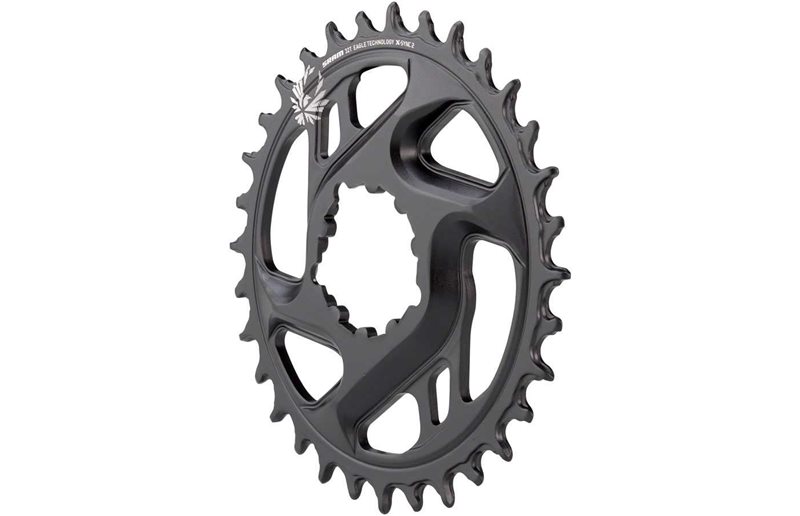 Drev SRAM X-Sync 2 Eagle MTB koldsmiddet aluminium direct mount 6 mm offset 1 x 11-12 gear 32T sort