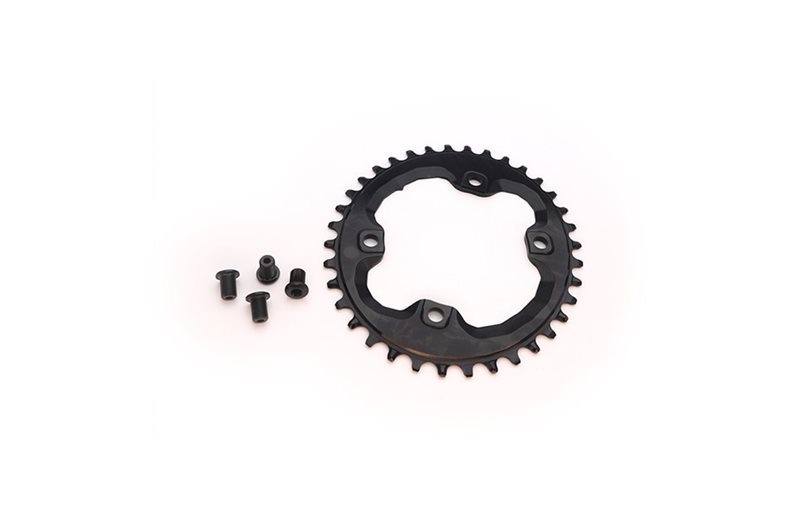 Absoluteblack Drev ¥96 mm BCD Shimano HG+ 11 spd 11-girs Oval NW Alu Onesize