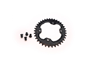 Absoluteblack Drev ¥96 mm BCD Shimano HG+ 11 spd 11-girs Oval NW Alu Onesize