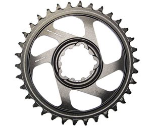 Drev SRAM X-Sync 2 Eagle MTB aluminium direct mount 3 mm offset Boost 1 x 11-12 gear 38T sort